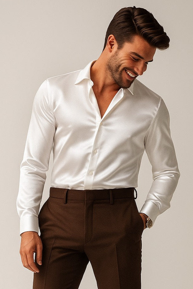 LUX SATIN SHIRT
