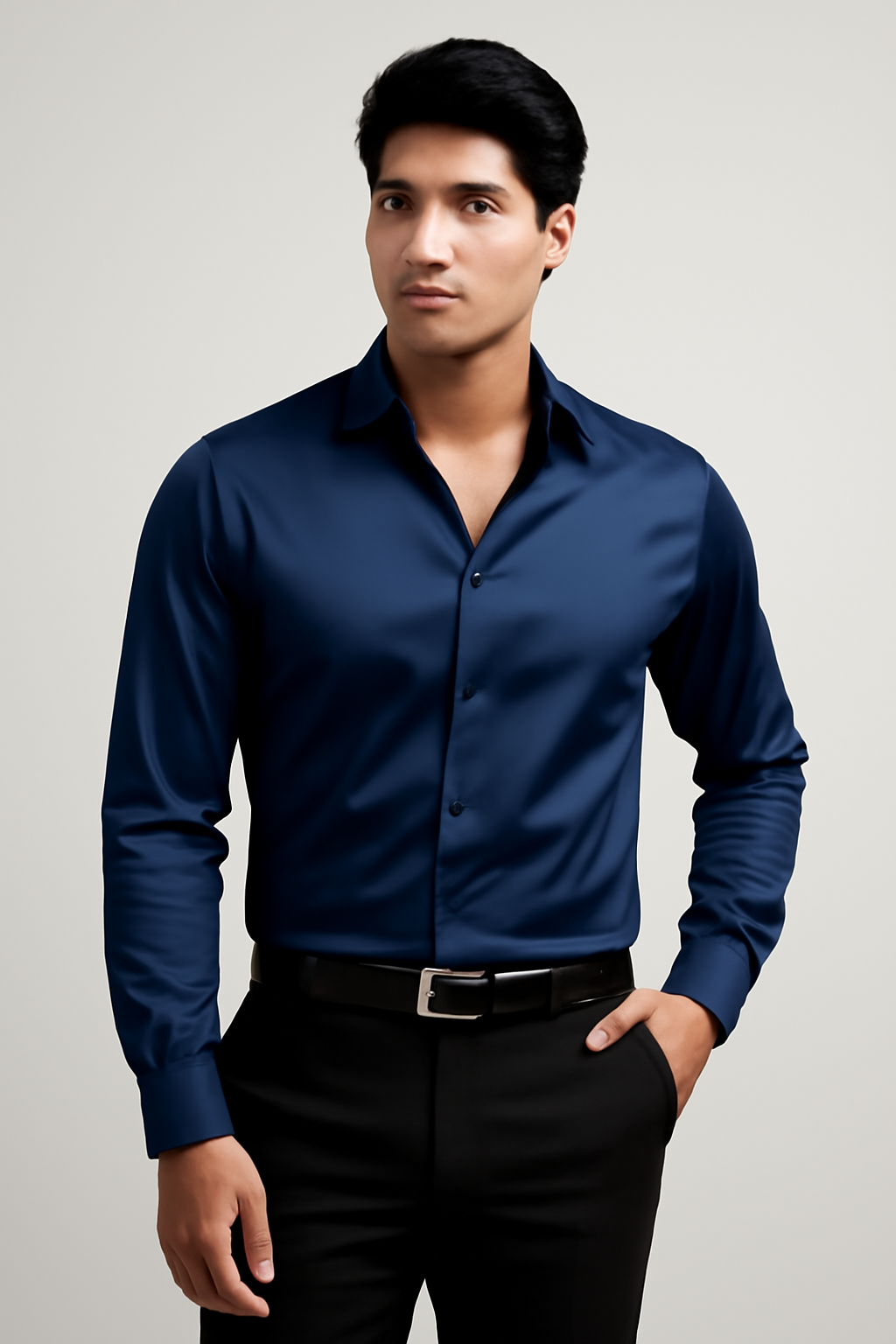 LUX SATIN SHIRT