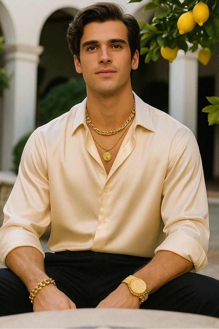 LUX SATIN SHIRT