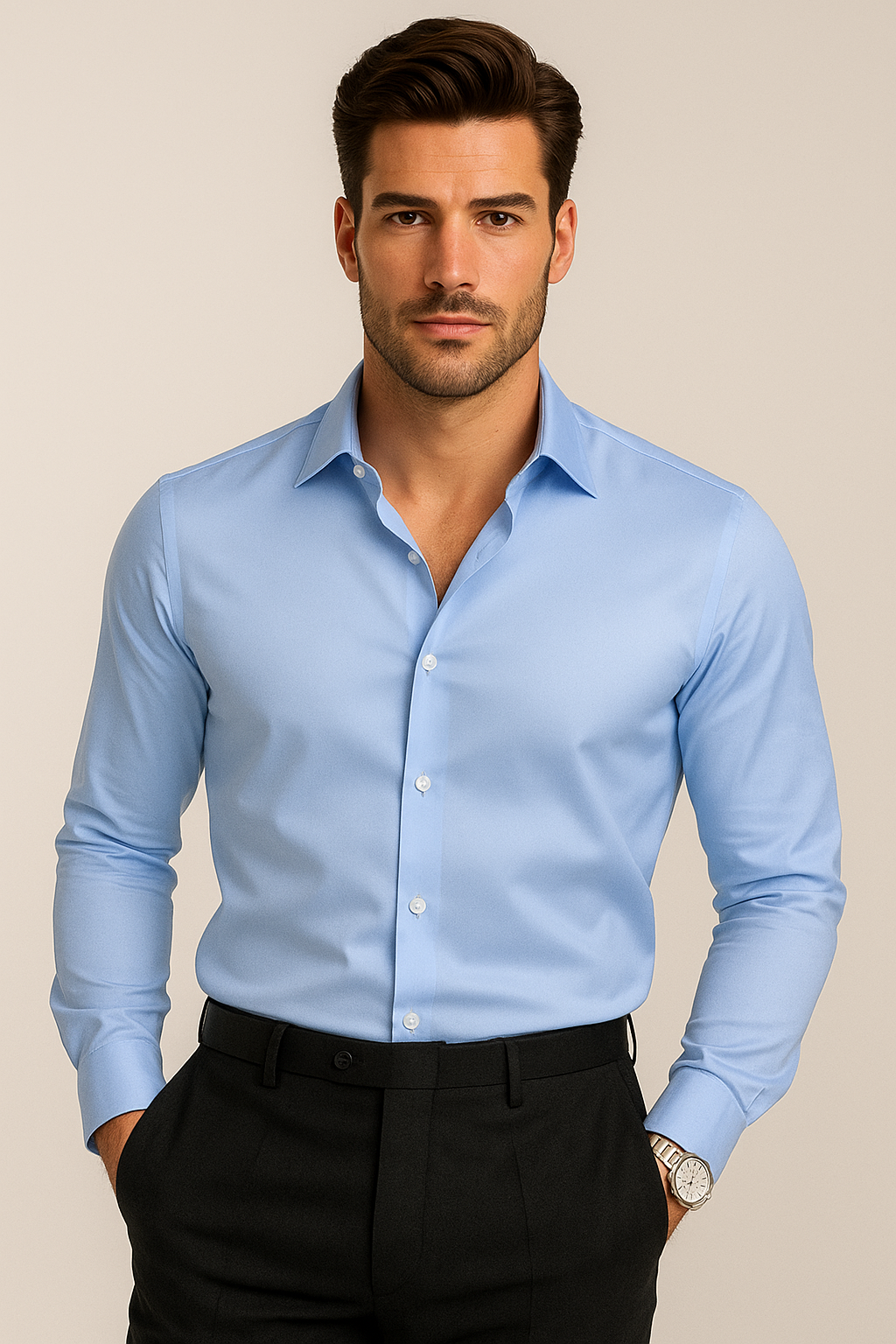 LUX SATIN SHIRT