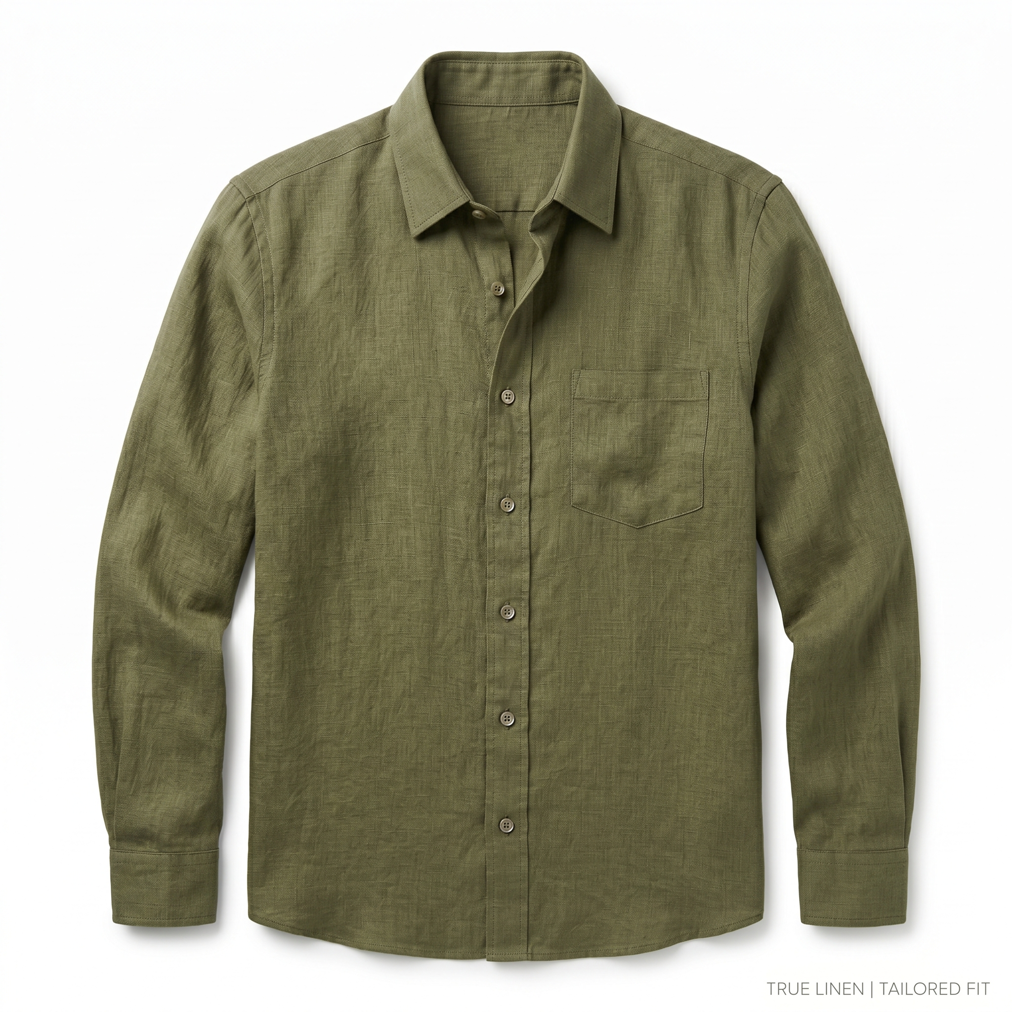ACES Olive Linen Shirt