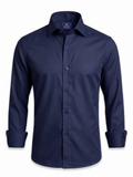 ACES Navy Giza Cotton Shirt