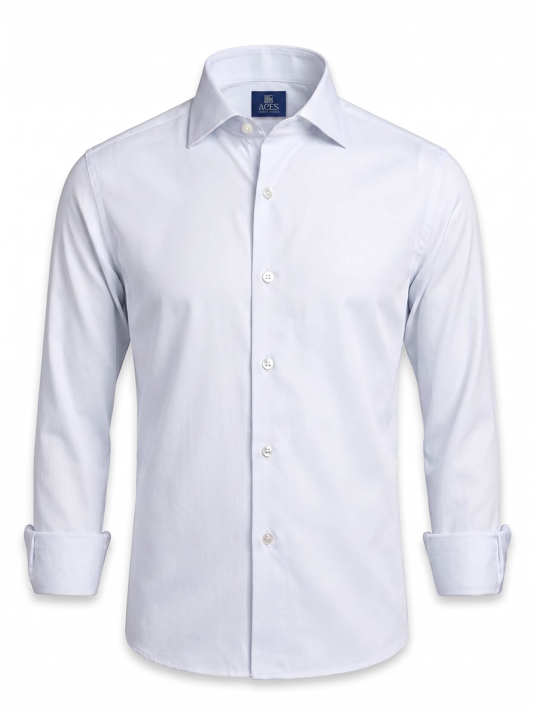 ACES Light Blue Giza Cotton Shirt