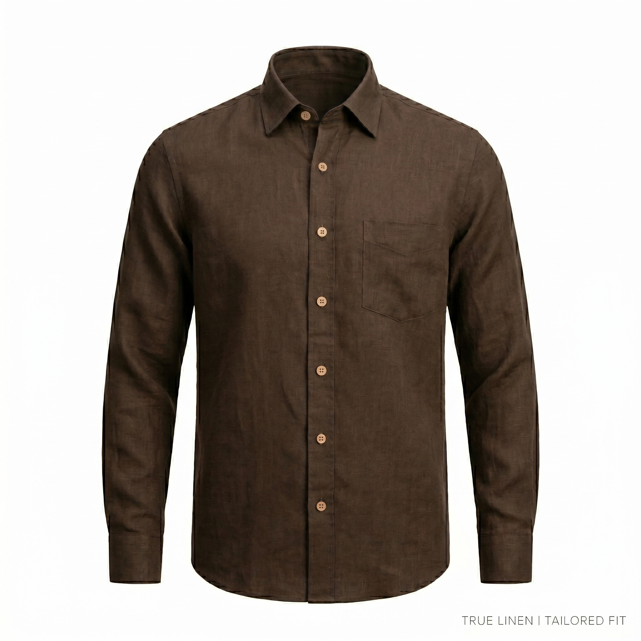 ACES Brown Linen Shirt