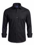 ACES Black Giza Cotton Shirt